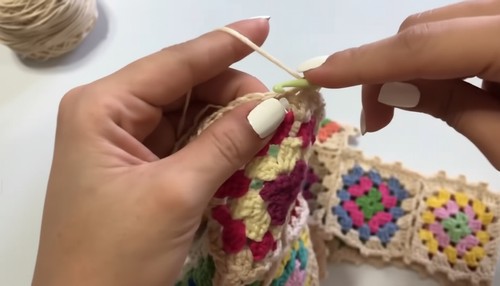 Crochet Granny Square Top Pattern 6