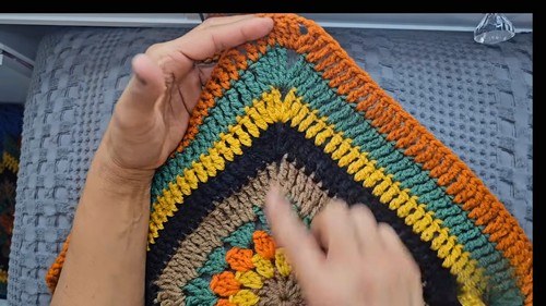 Crochet Granny Square Top Pattern 6