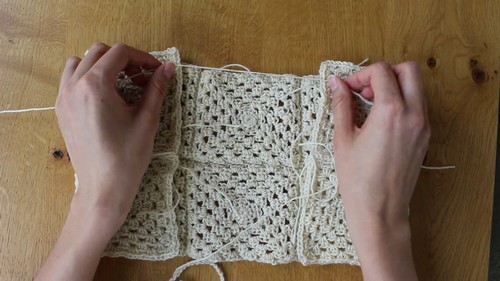 Crochet Granny Square Top Pattern 7