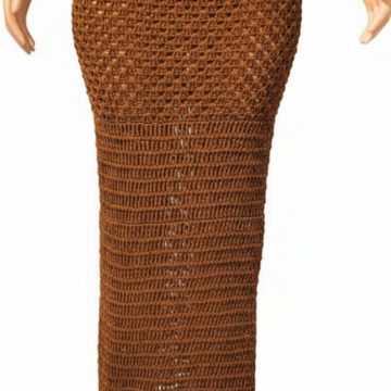 Crochet Granny Stitch Maxi Skirt Pattern 8