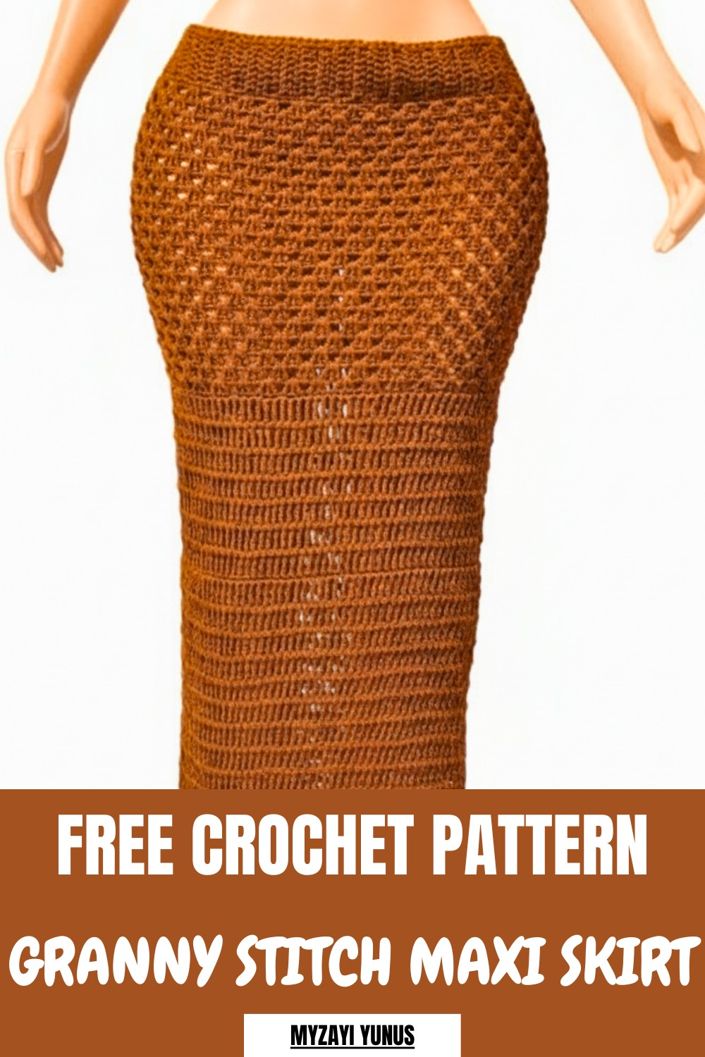 Crochet Granny Stitch Maxi Skirt Pattern