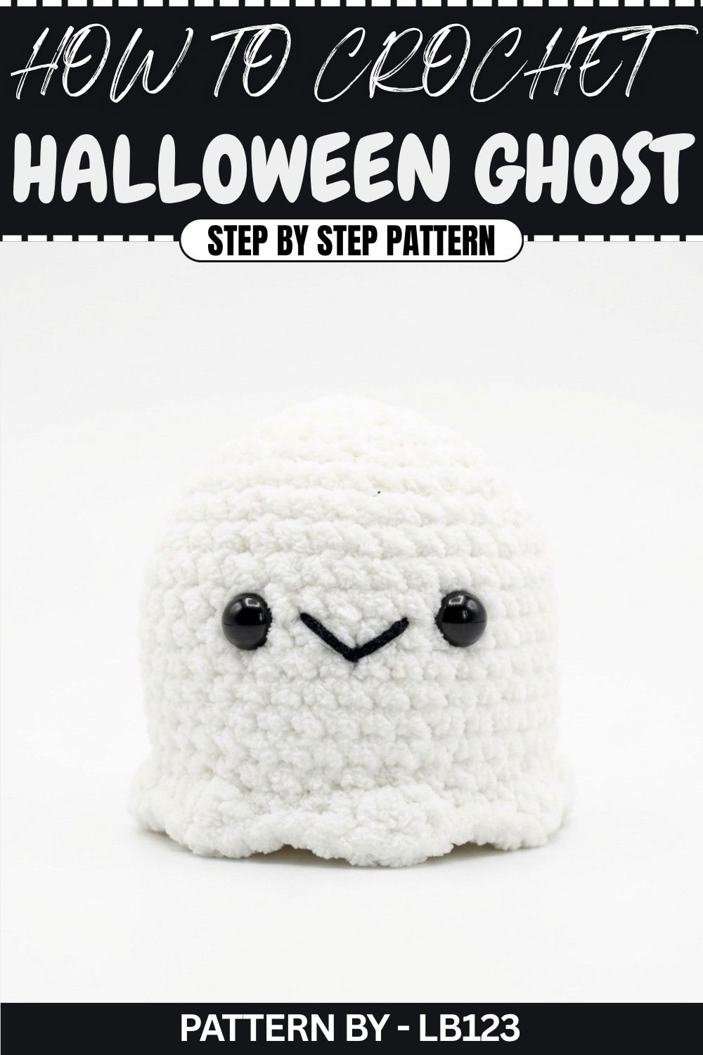 Crochet Halloween Ghost (1)