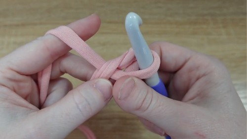 Crochet Heart Keychain Pattern 1