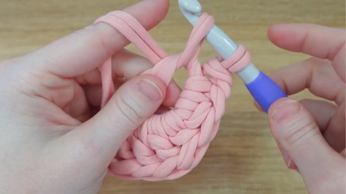 Crochet Heart Keychain Pattern 5