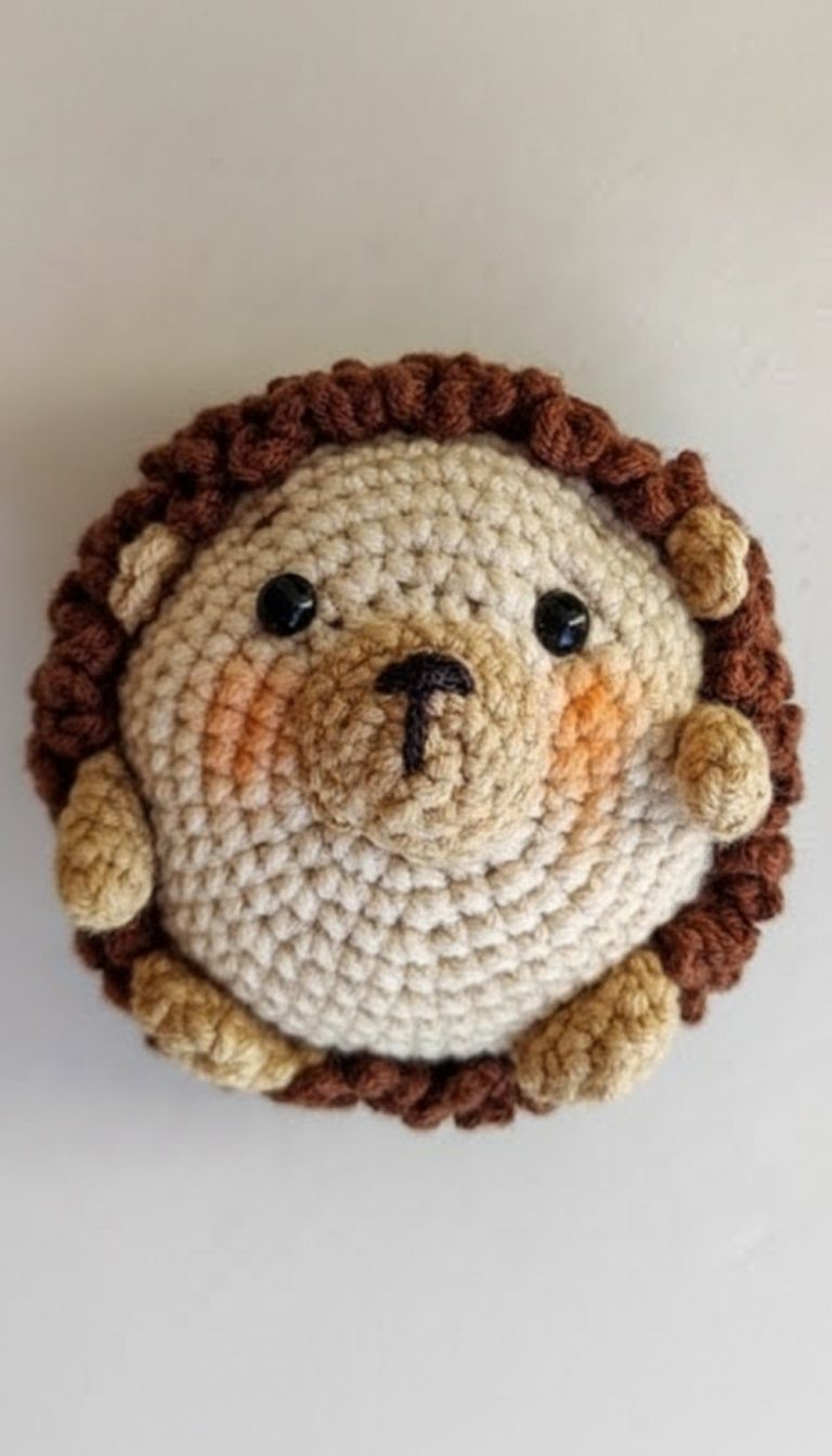 Crochet Hedgehog Amigurumi Pattern 10