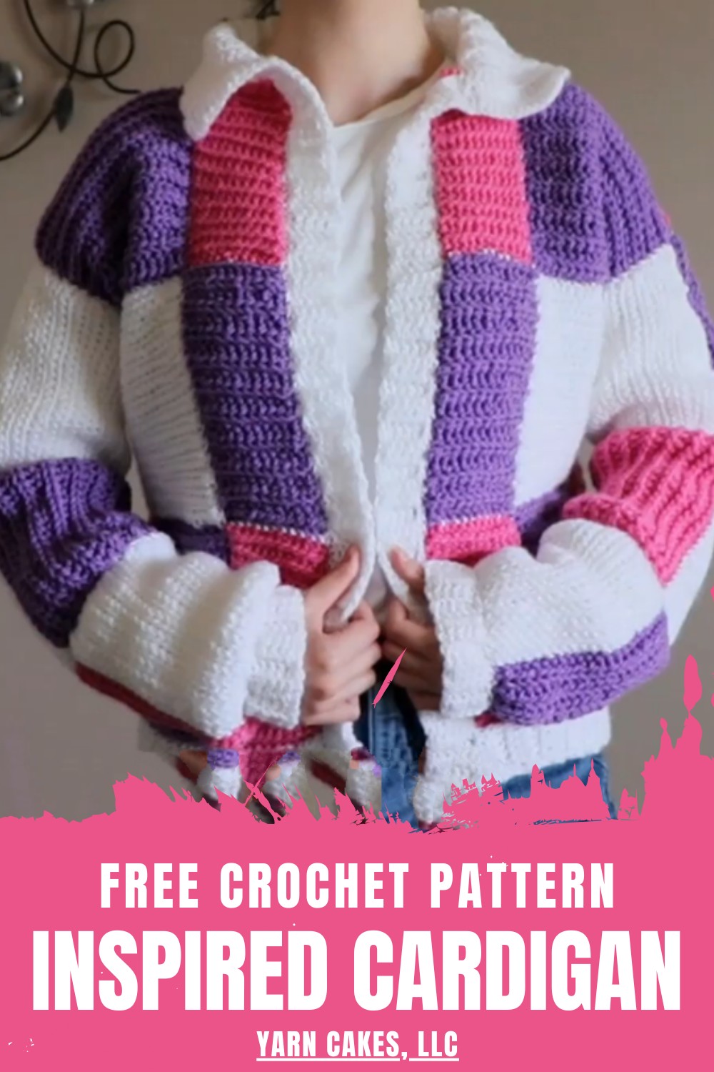 Crochet Inspired Cardigan