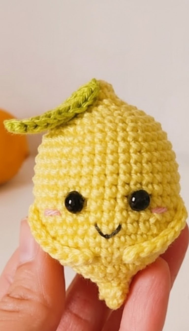 Crochet Lemon Amigurumi Pattern 10