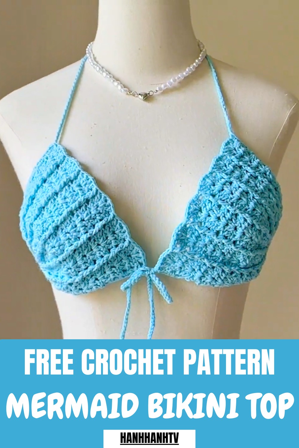 Crochet Mermaid Bikini Top Pattern