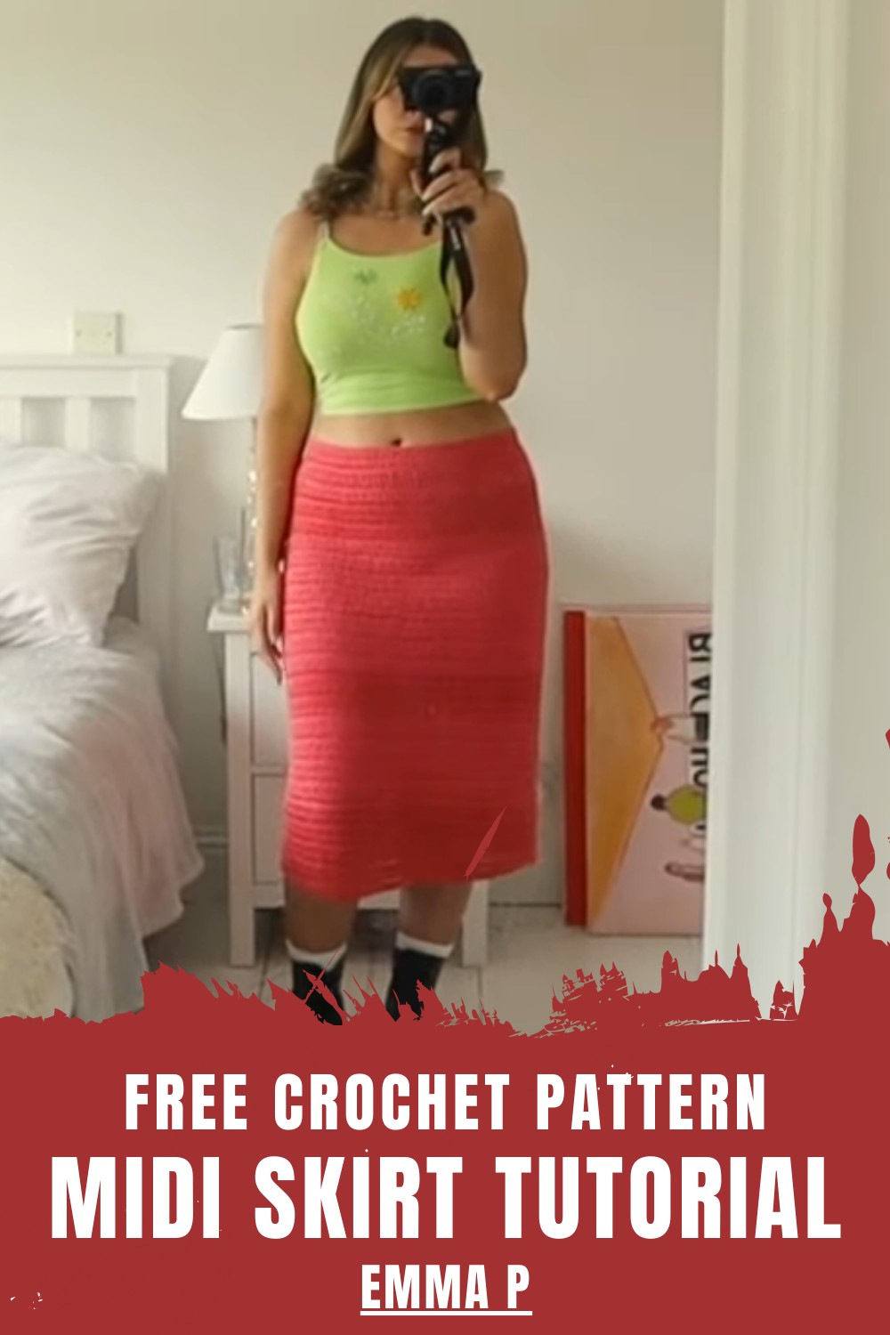 Crochet Midi Skirt Tutorial
