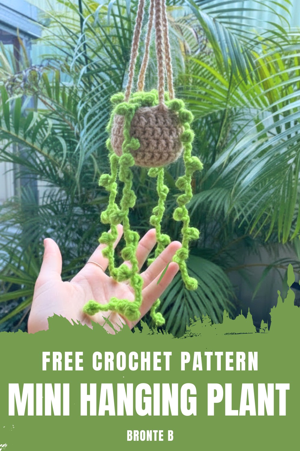 Crochet Mini Hanging Plant Pattern