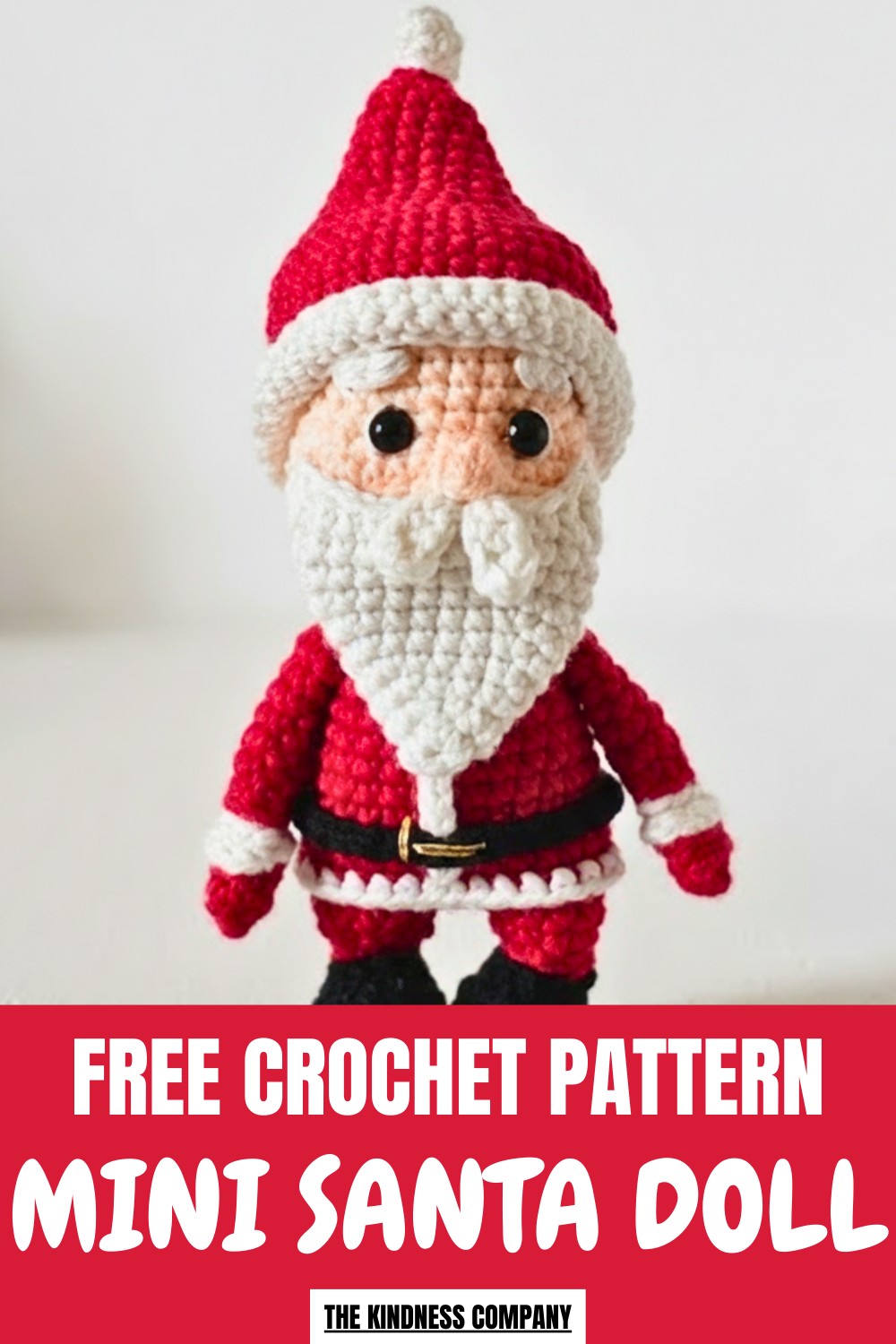 Crochet Mini Santa Doll Pattern