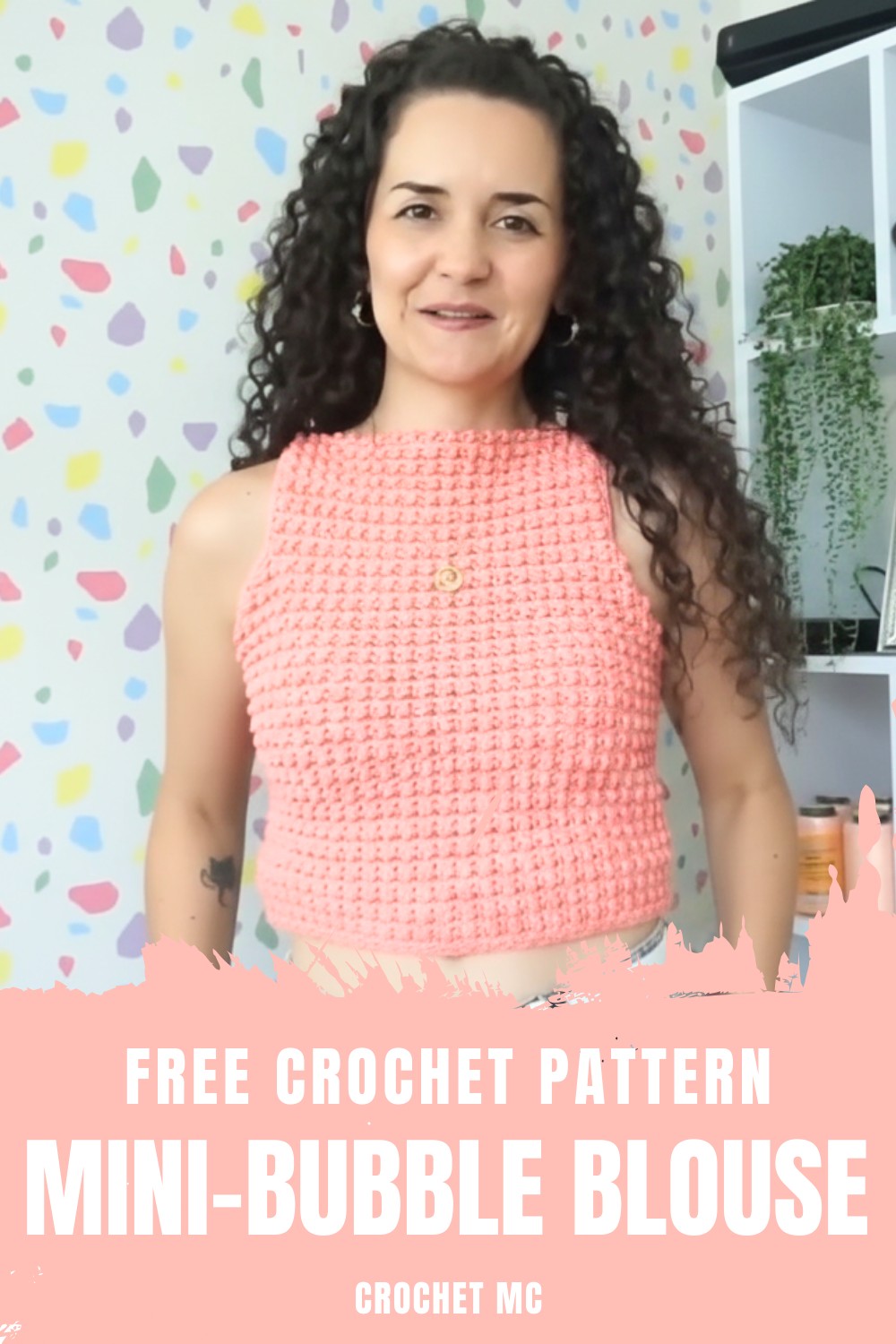 Crochet Mini-bubble Blouse Pattern
