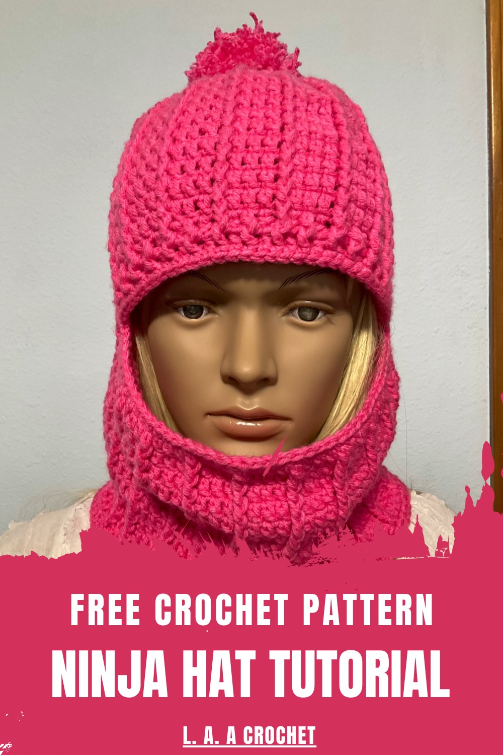 Crochet Ninja Hat Tutorial