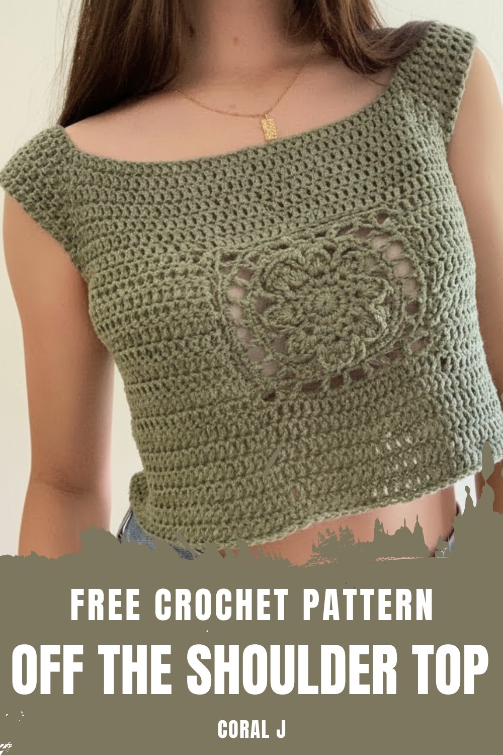 Crochet Off The Shoulder Top