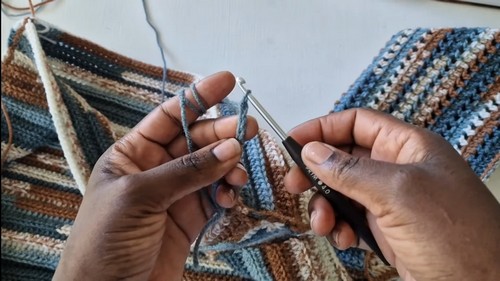 Crochet Open Back Sweater Pattern 6