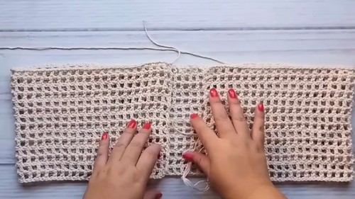 Crochet Openwork Vest Pattern 4