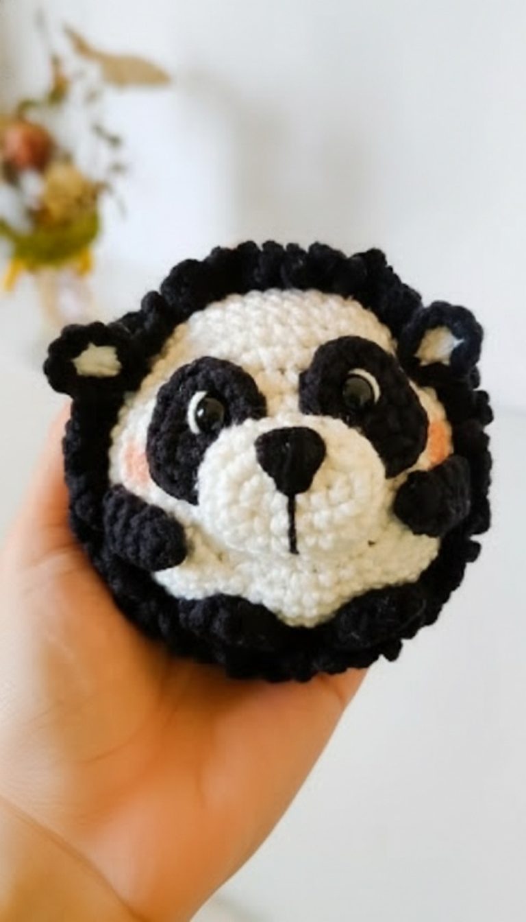 Crochet Panda Amigurumi Pattern 11