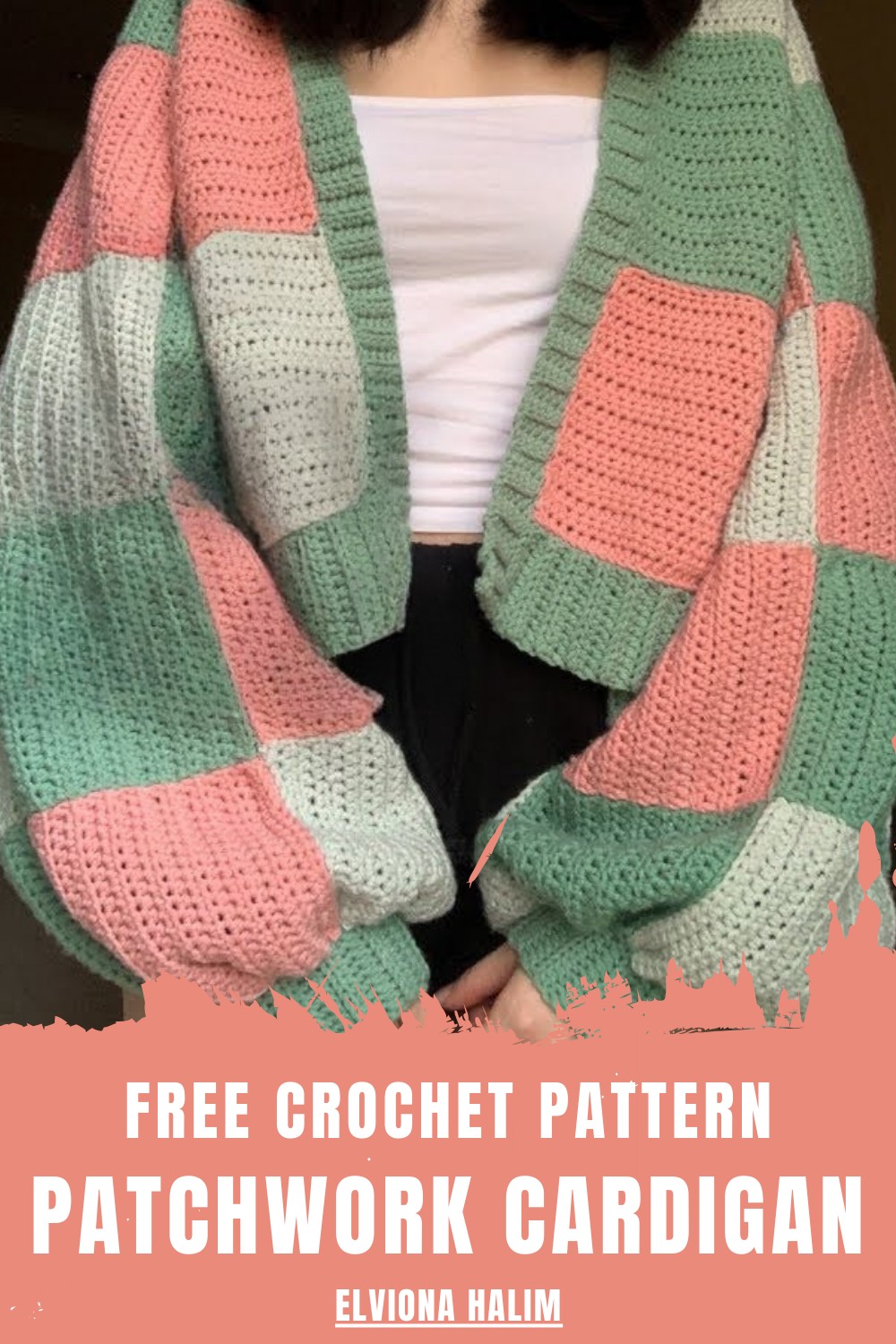 Crochet Patchwork Cardigan Tutorial