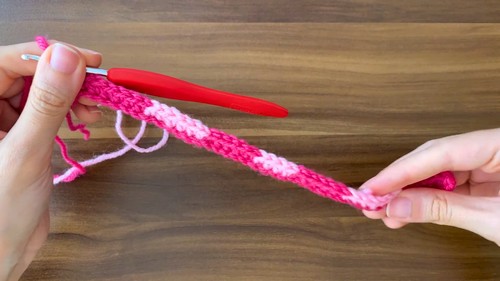 Crochet Powerpuff Heart Bag Pattern 3