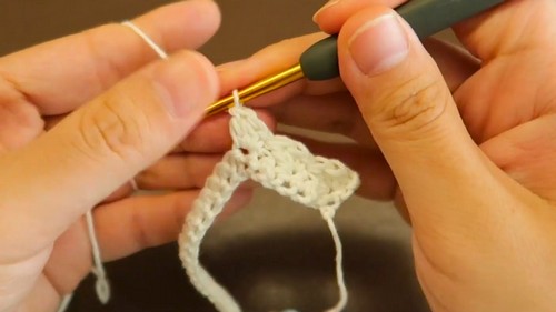 Crochet Puff Sleeve Top Pattern 2