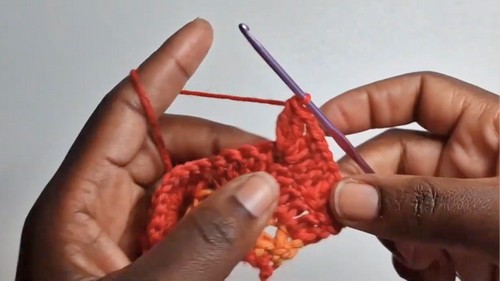 Crochet Ruffled Bralette Pattern 7
