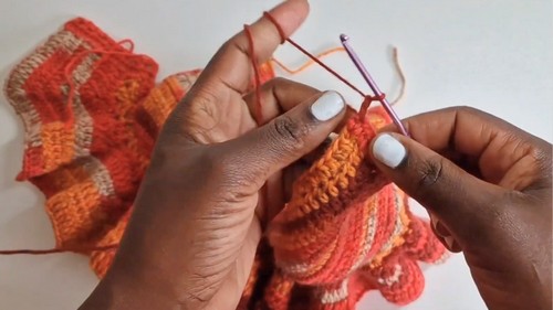 Crochet Ruffled Bralette Pattern 9