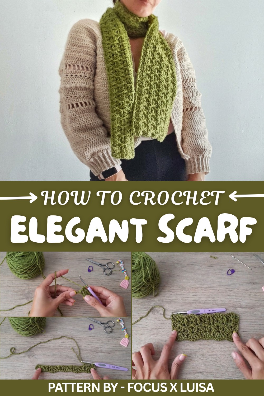 Crochet Scarf For Women (1)