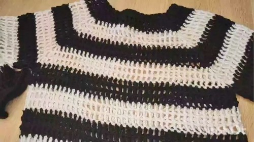 Crochet Seamless Blouse Pattern 8