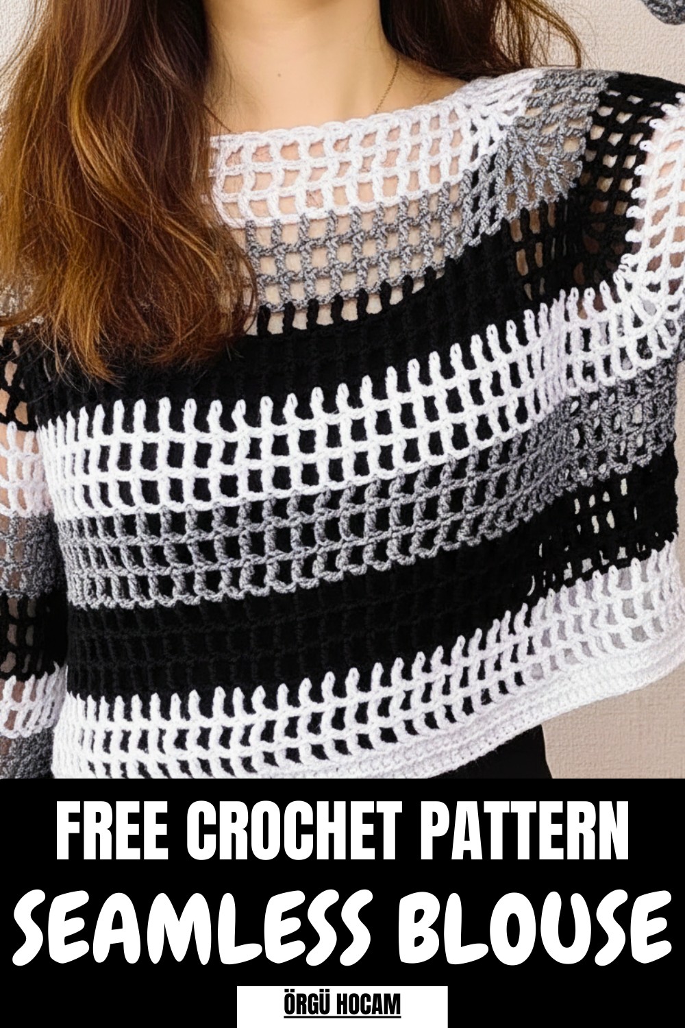 Crochet Seamless Blouse Pattern