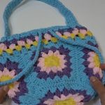 Crochet Granny Shoulder Bag