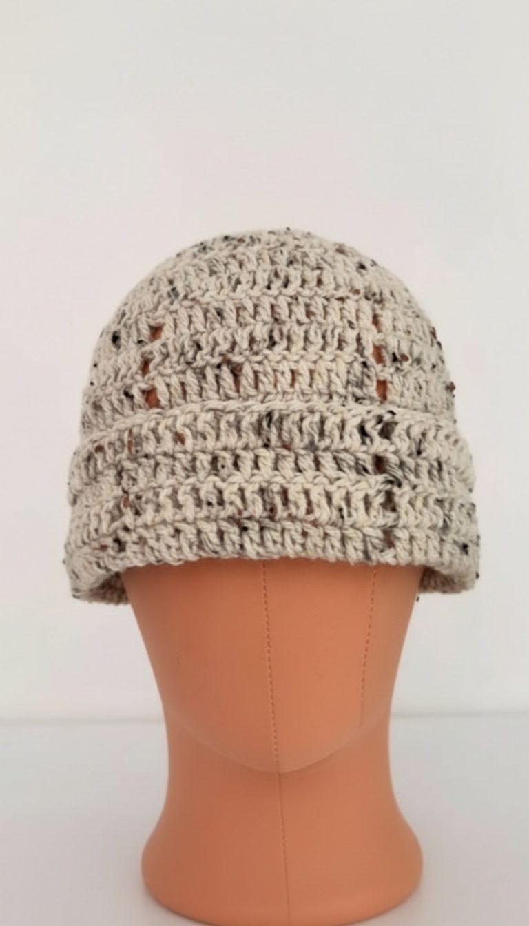 Crochet Simple Beanie Pattern 10