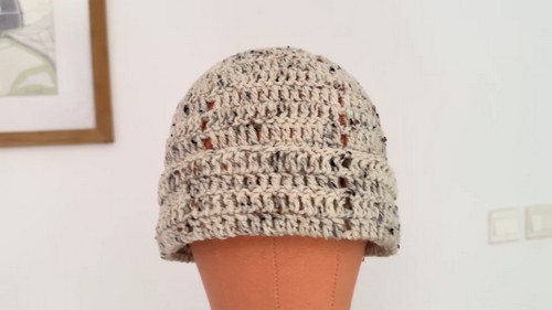 Crochet Simple Beanie Pattern 9