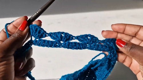 Crochet Simple Shell Top Pattern 7