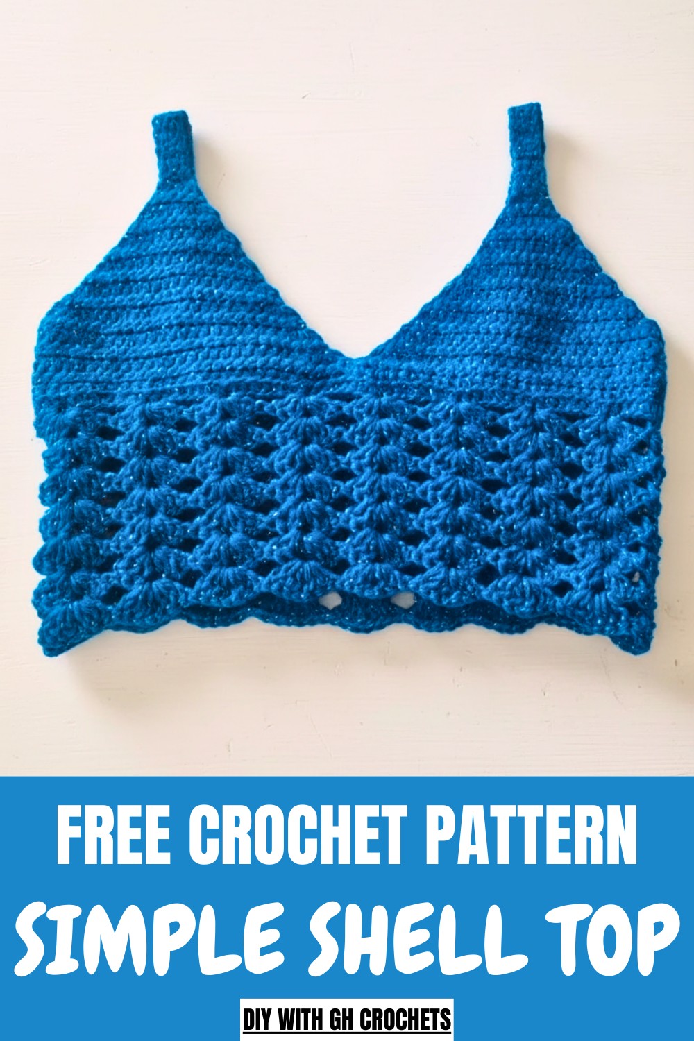 Crochet Simple Shell Top Pattern