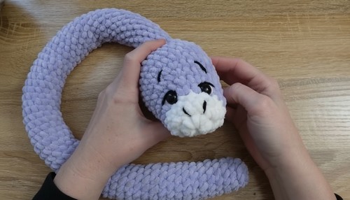 Crochet Snake Amigurumi Pattern 8