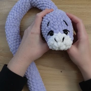 Crochet Snake Amigurumi Pattern 9