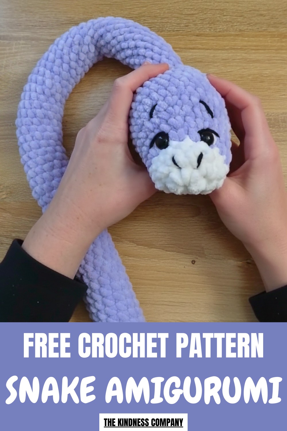 Crochet Snake Amigurumi Pattern