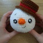 Crochet Snowman Amigurumi Pattern 10