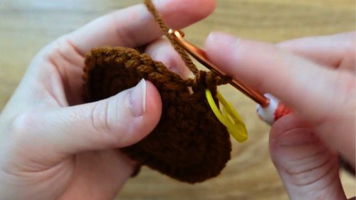 Crochet Snowman Amigurumi Pattern 7