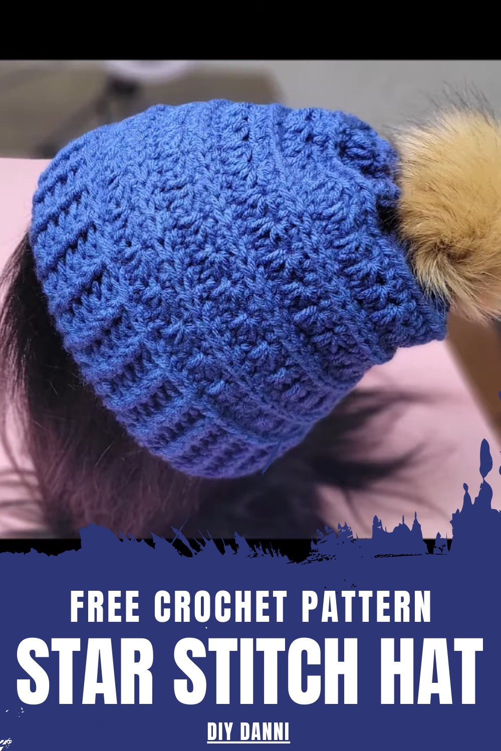 Crochet Star Stitch Hat Pattern