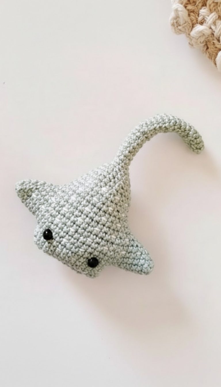 Crochet Stingray Amigurumi Pattern 8