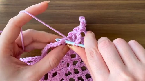 Crochet Summer Net Bolero Pattern 6