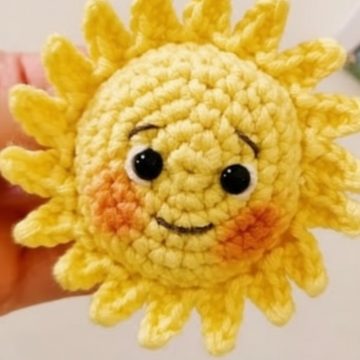 Crochet Sun Amigurumi Pattern 10