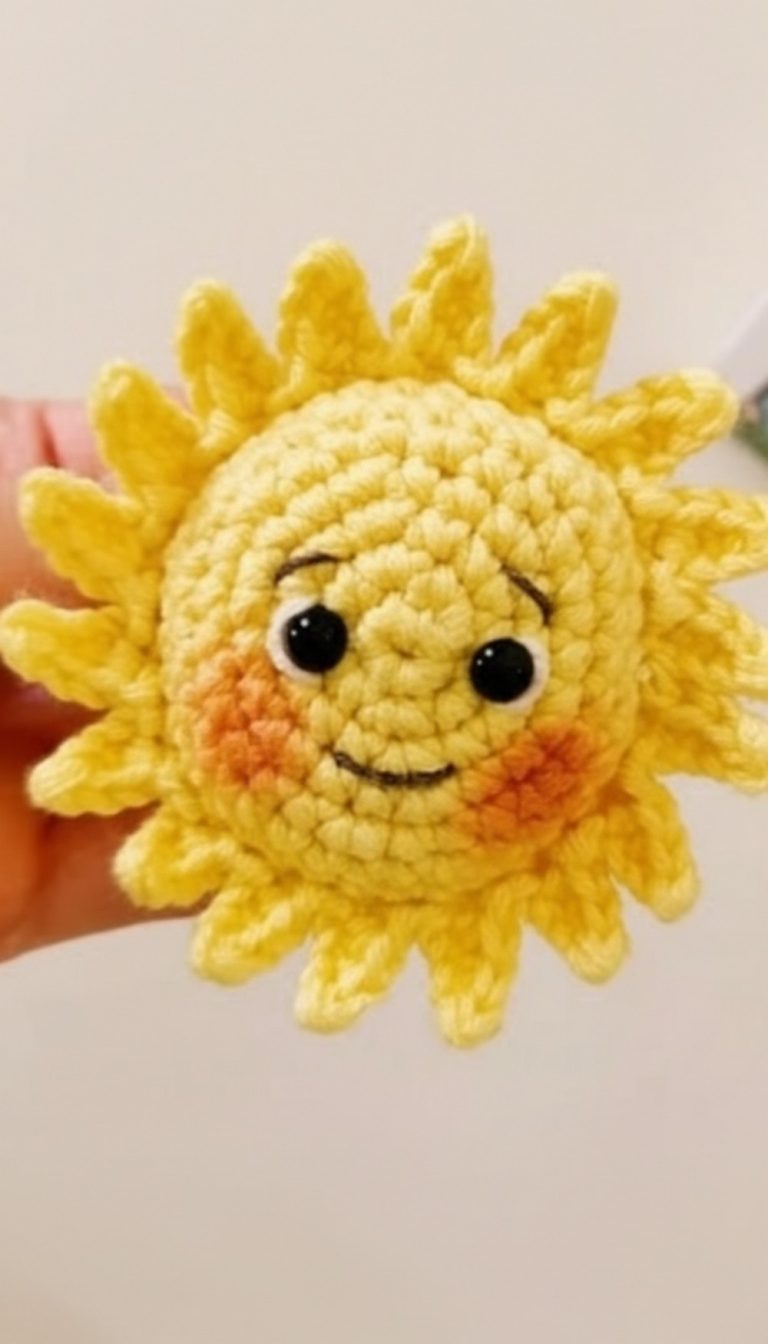 Crochet Sun Amigurumi Pattern 10