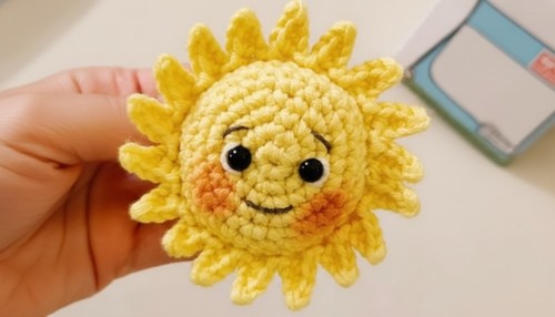 Crochet Sun Amigurumi Pattern 9