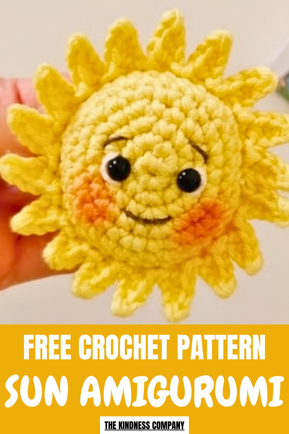 Crochet Sun Amigurumi Pattern