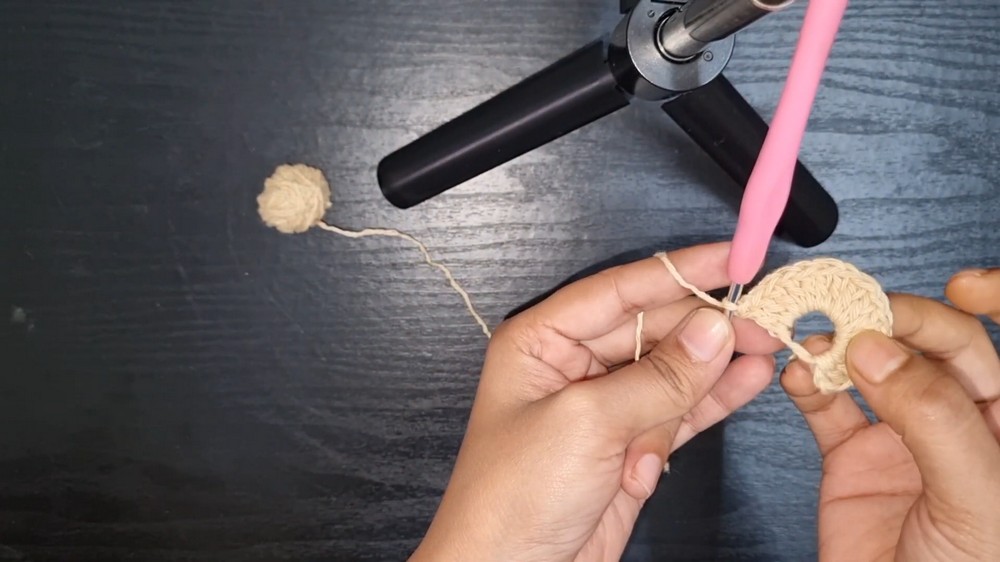 Crochet Sunflower Granny Bag