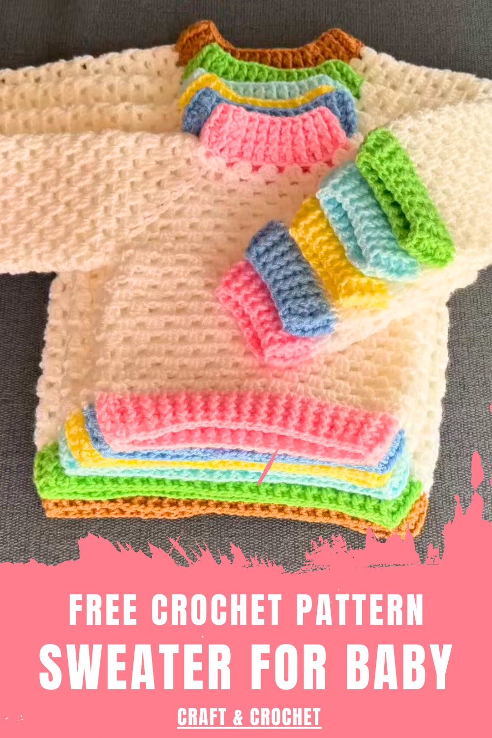 Crochet Sweater For Baby