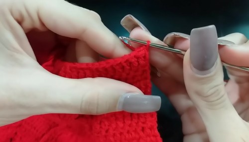 Crochet Sweater With Braids Pattern 5