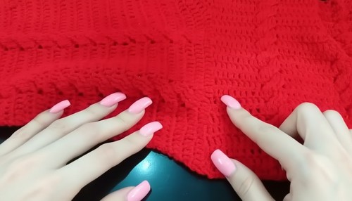 Crochet Sweater With Braids Pattern 7